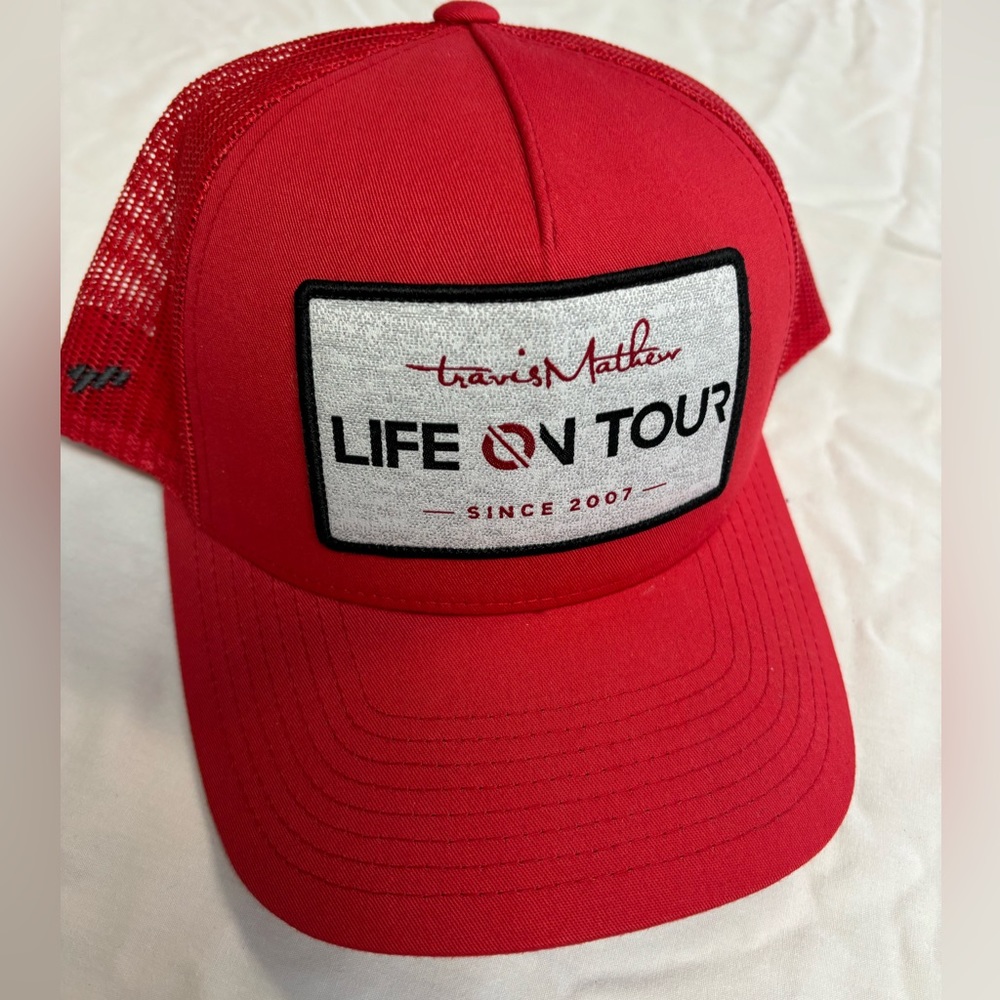 Travis Mathew LIFE ON TOUR SINCE 2007 Geared Up - SnapBack Trucker Hat - New